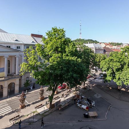 Квартира Віп В Центрі На Вулиці Проспект Свободи 22 Біля Оперного Театру Біля Вернісажу Lemberg Exterior foto